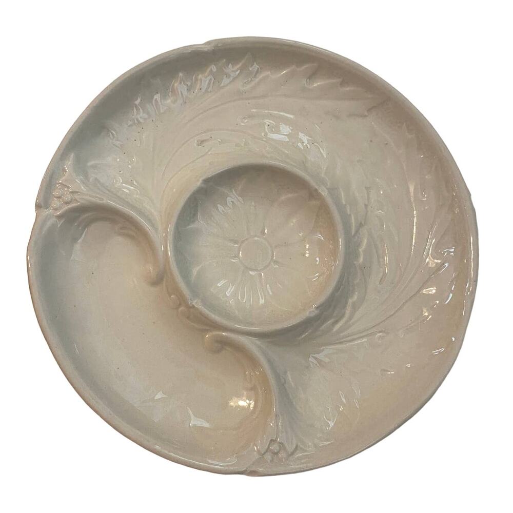 Vintage pre-90's Artichoke plates, made in Czechoslovakia, 3 available